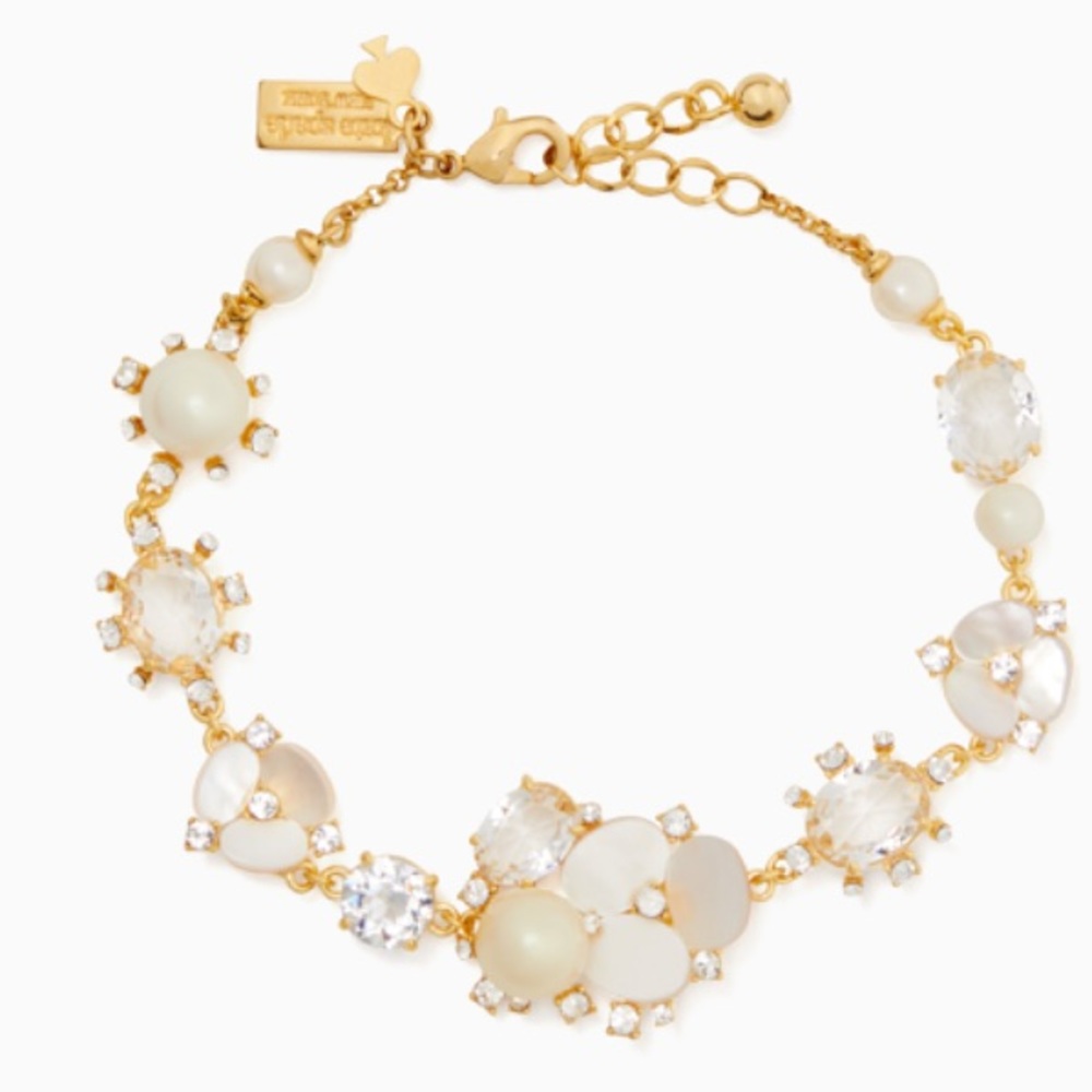 Kate Spade Disco Pansy Bracelet - NEW WITH TAGS